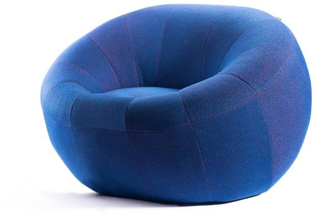 Deadgood Кресло с обивкой из ткани с подлокотниками Capsule C1 - Вид №2