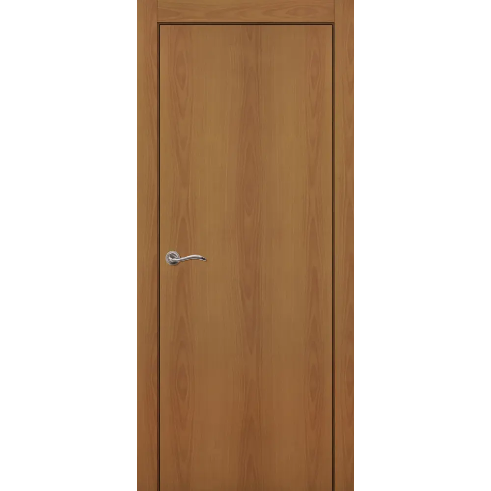 Комплект двери глухая 80x200 см финиш бумага цвет орех без доборов ПРИНЦИП STLM-2113189