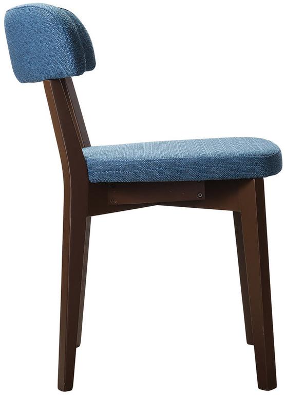 2810 Стул Франк Сканди Блю/Орех R-HOME 40001097h - Вид №2