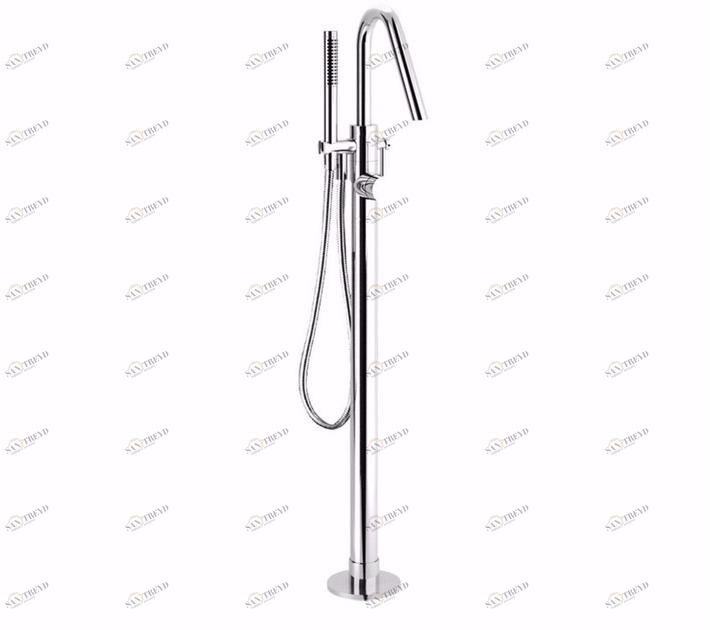 Rubinetteria Giulini Смеситель для ванны напольный с ручным душем Futuro F6592