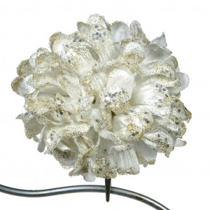 FF 99038 Цветок георгина на клипсе 13 см GOODWILL