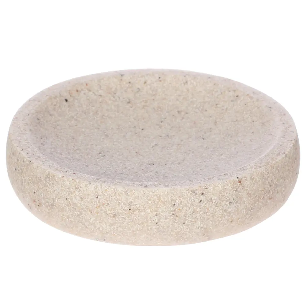 Мыльница настольная Sensea Sand пластик цвет бежевый 81927435 STLM-2085098