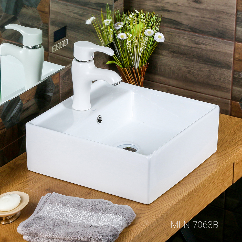 Накладная раковина melana mln-7063b 7063B-805