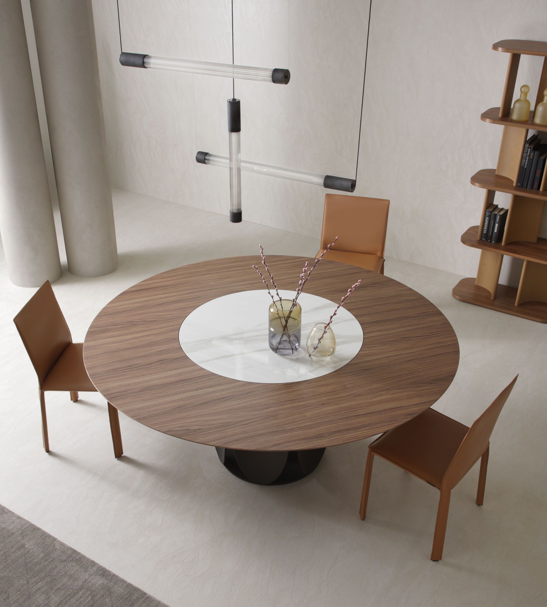 МДФ стол с Lazy Susan Morica Design Высокая мода ARCH-00117813 - Вид №6