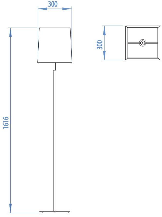Astro Lighting Торшер из стали Azumi sun-id-1474729 - Вид №7