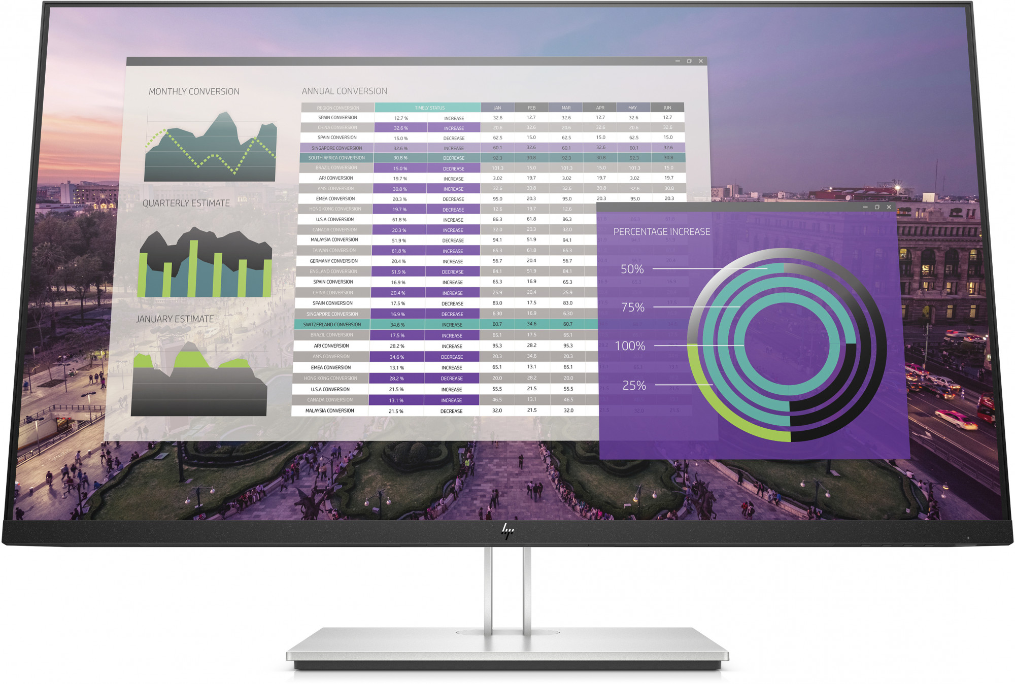 5DP31AA#ABB elitedisplay e324q monitor 31,5" qhd 2560x1440 ips 350nits 16:9 usb-c dp hdmi vga 4*usb 3.1 heiht tilt swivel pivot 3-3-0 HP HP EliteDisplay Santreyd 