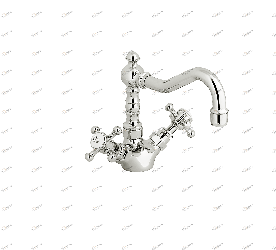 Gentry Home Центр смесителя для раковины до центра два отверстия под смеситель мм Antique Nickel GH101160