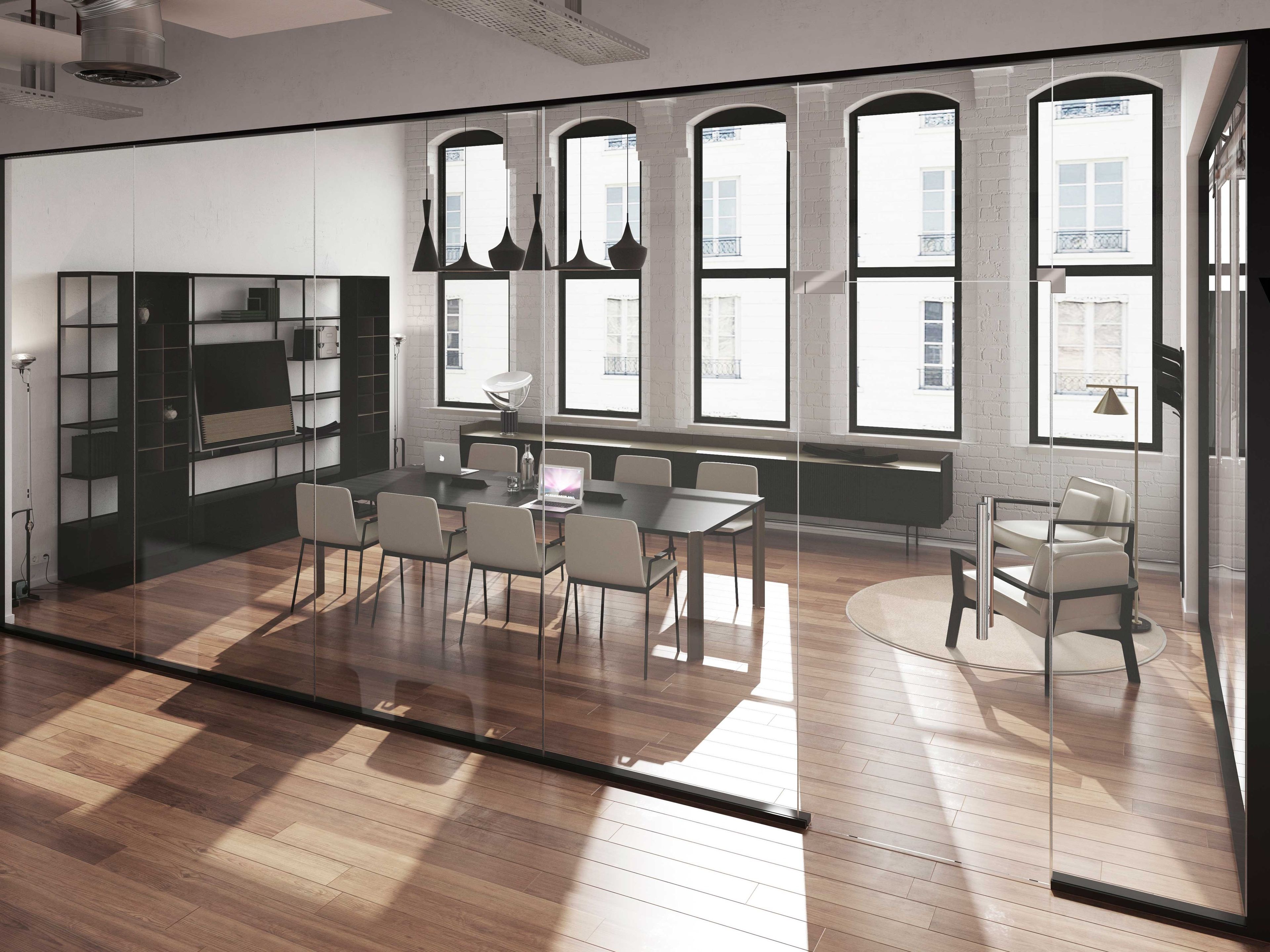 Деревянный книжный шкаф на колесах Punt Literatura ARCH-00034358 - Вид №14