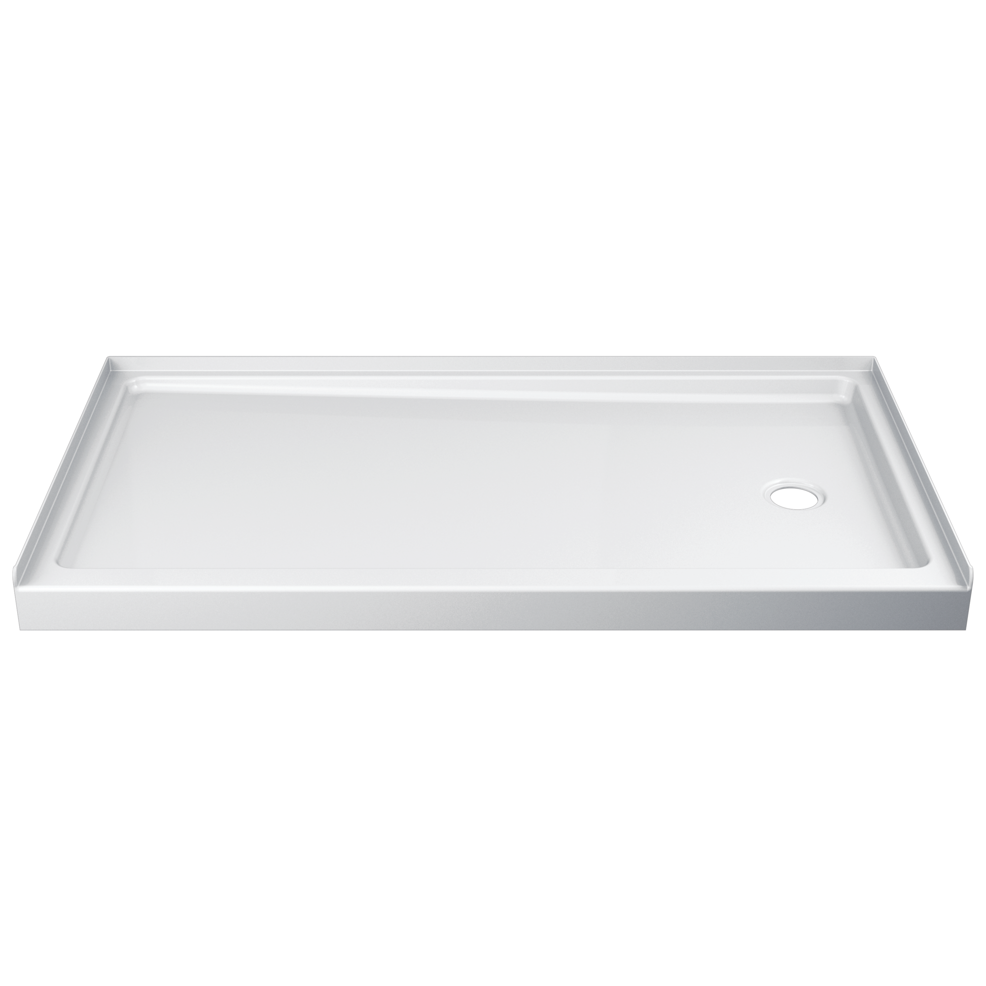 ProCrylic 60 дюймов x 32 дюйма. Душевое основание, правый слив Delta Faucet B78513-6032R-WH