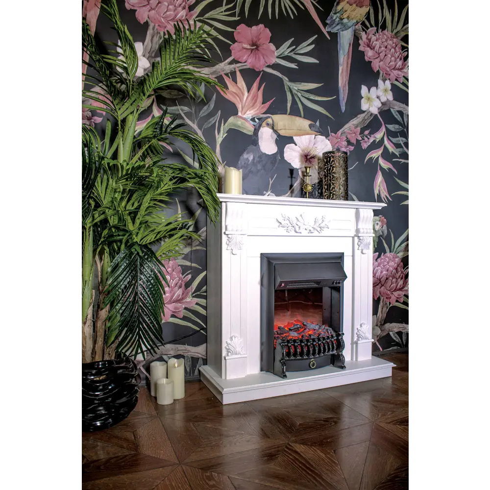 REALFLAME Ottawa - элегантный портал для электрокамина в стиле белого камня 18224150 STLM-1499841 - Вид №8