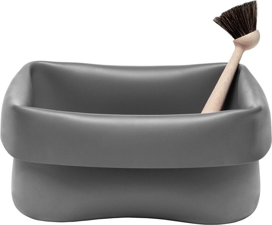 310608 Миска и щетка для мытья посуды Grey Normann Copenhagen 