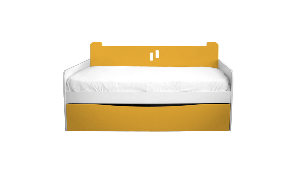 Детский диван-кровать с дополнительным спальным местом "Лежебока Бобби" МАНДАРИН ЧУДИКИ 178783 Синий Santreyd  - Вид №3