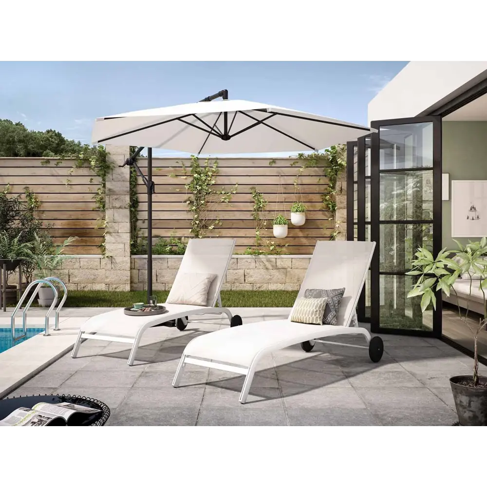 Зонт садовый BEGINIA Polar 290 см бежевый STLM-2041162 - Вид №8