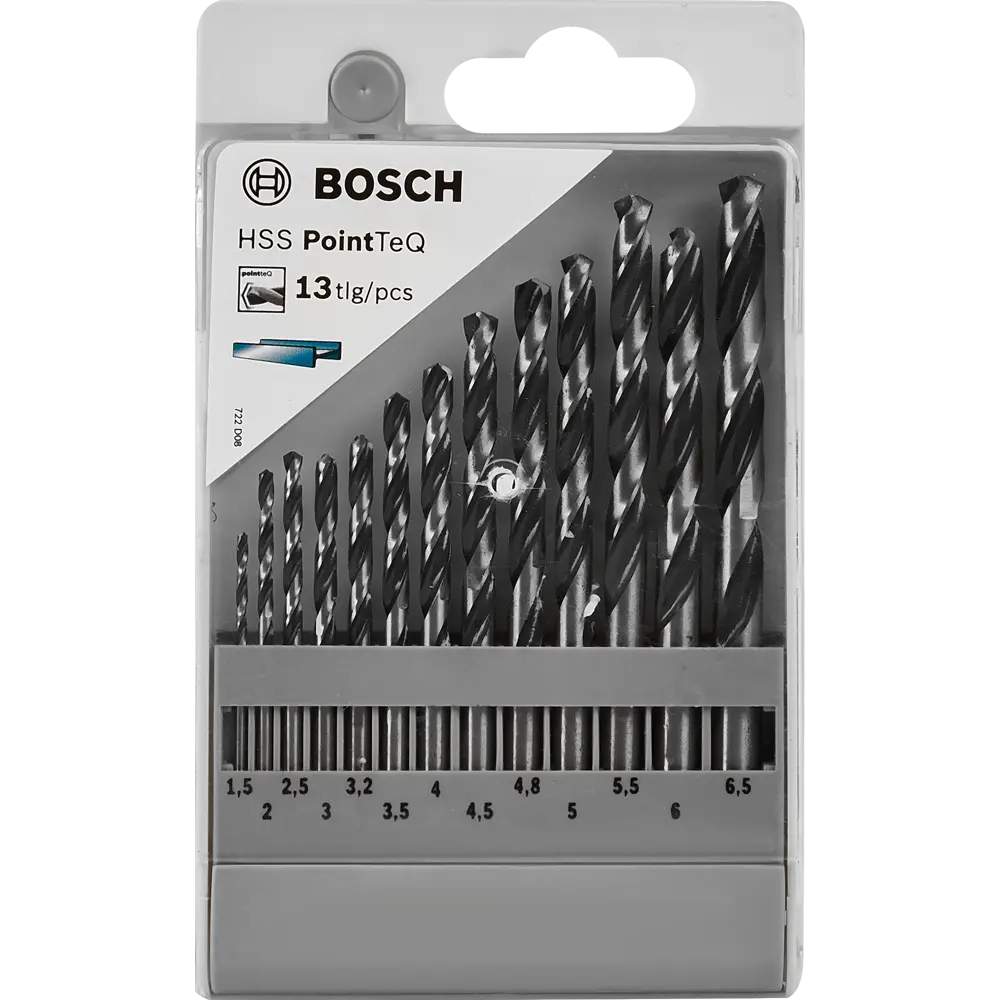 Набор свёрл по металлу Bosch PointTeQ 6.5x63 мм, 13 шт. 83433429 STLM-2023861 BOSCH PROFESSIONAL  - Вид №2