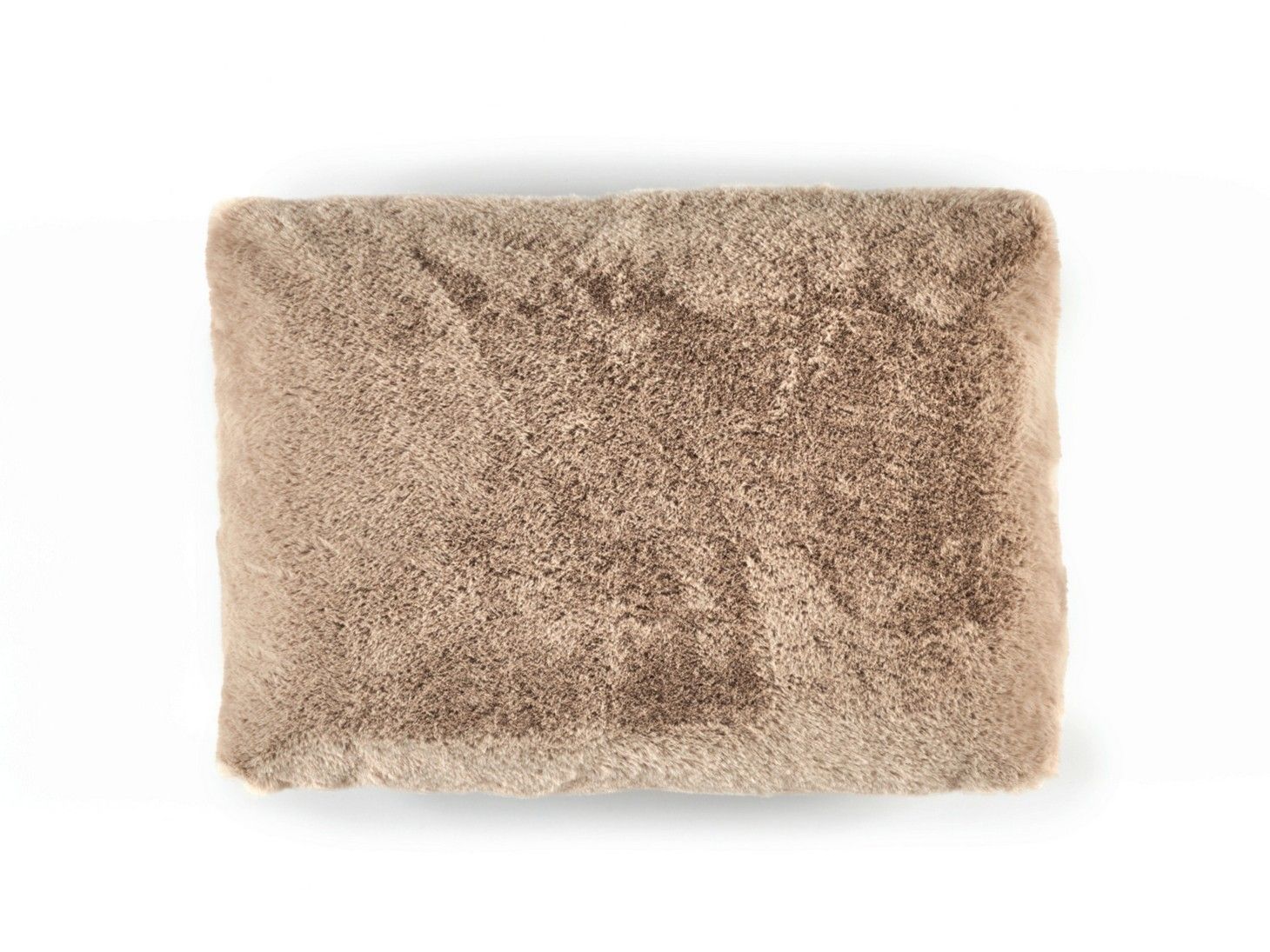 Прямоугольная однотонная подушка из искусственного меха Élitis WINTER ARCH-00002679