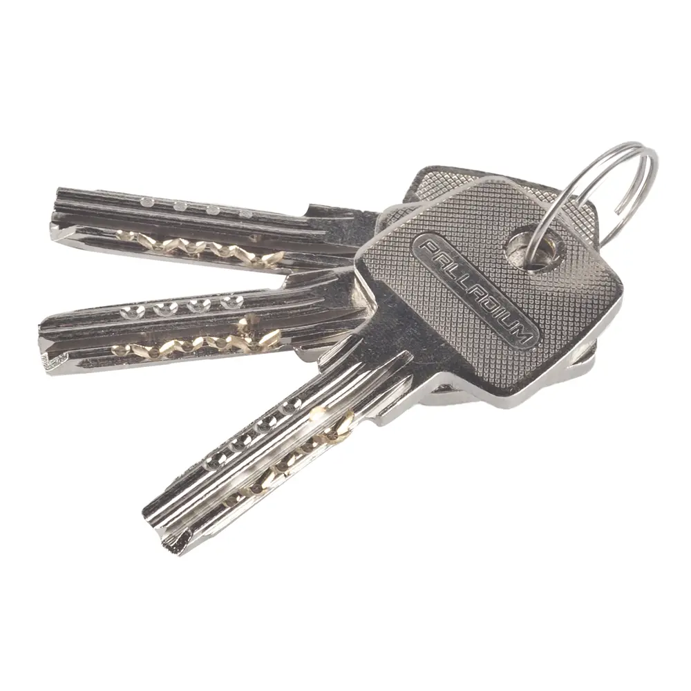 Замок навесной ч, латунь/сталь PALLADIUM STLM-2192387 - Вид №2