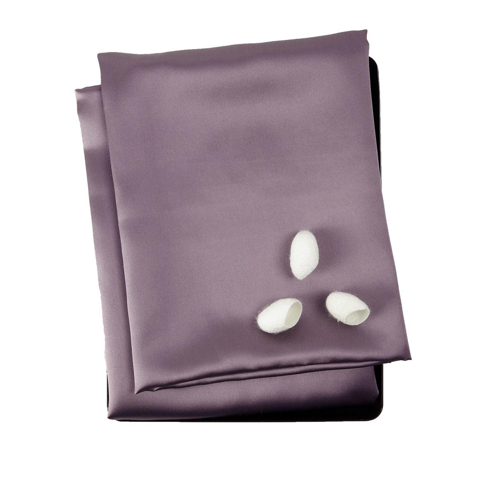 Наволочка princess46lilac, 60x40 см, шелк, 1шт, цвет лиловый SILK MANUFACTURE 90520677