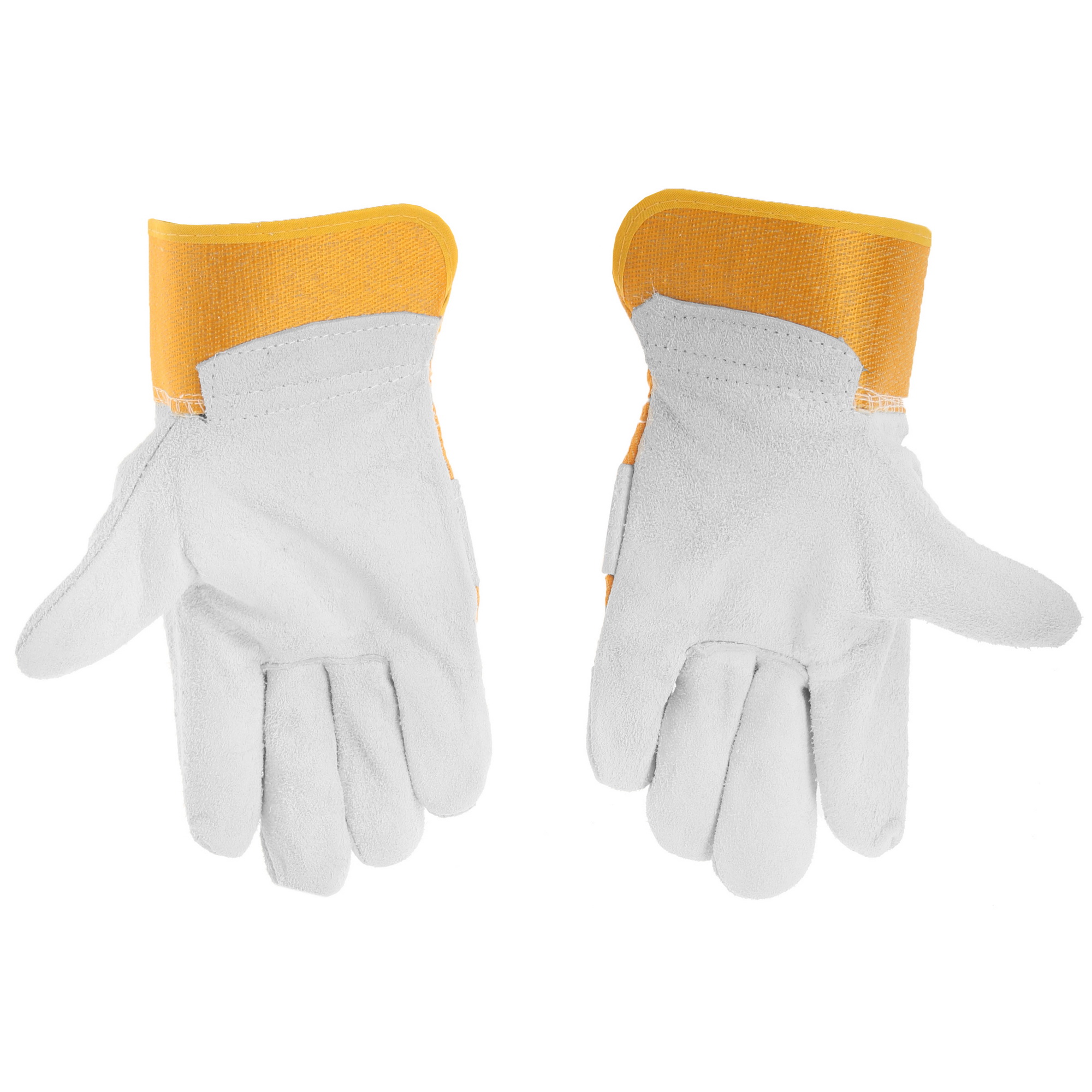 Перчатки спилковые/кожаные FinePower WGC0221 4814587 STDN-0010021 - Вид №1