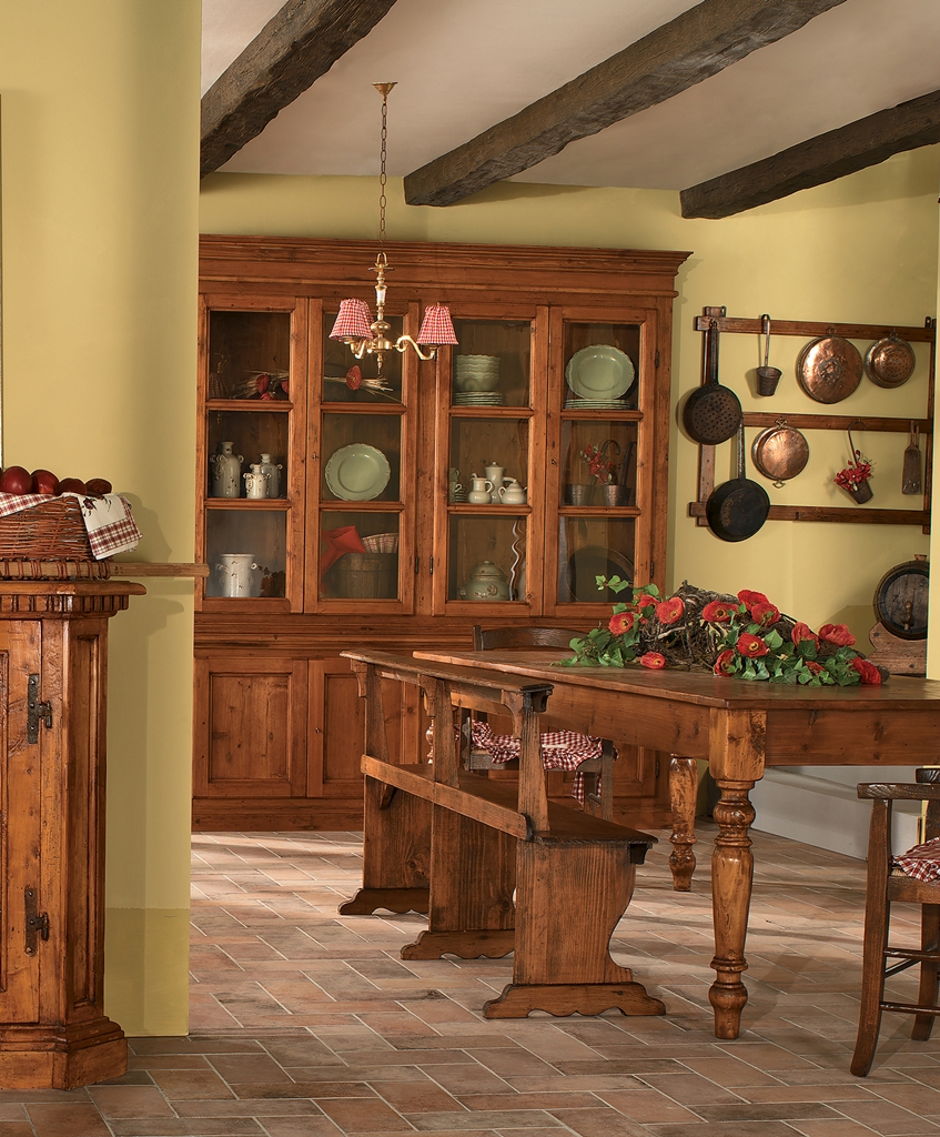 3391 Tifernoit Буфет четырехдверный с подступенком Soggiorno  - Вид №1