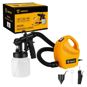 Краскопульт сетевой Deko DSG700, 700 Вт, 1 л/мин