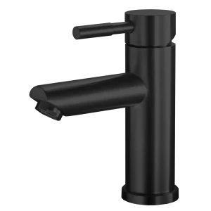 Смеситель VIDAGE Лаго для раковины — элегантный черный с керамическим картриджем 89360863