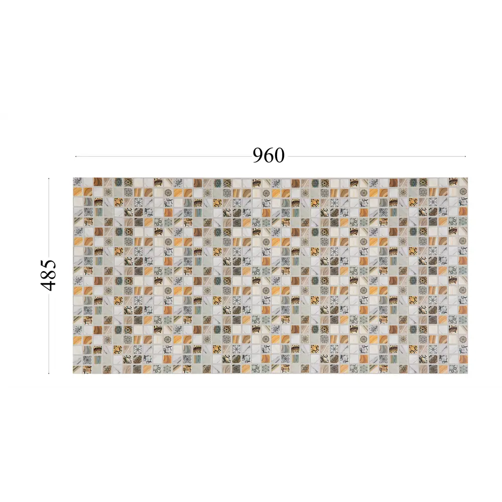 Панель ПВХ листовая 0.3 мм 960x485 мм Флоренция 0.47 м² 82689615 STLM-2005106 Santreyd  - Вид №4