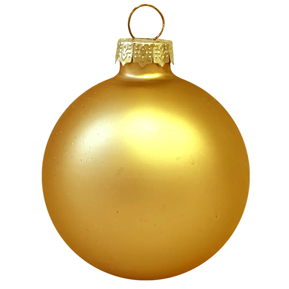 89381647 Набор елочных украшений Подвес ø5 см стекло золотой 26 шт. STLM-1484763 Santreyd  - Вид №2