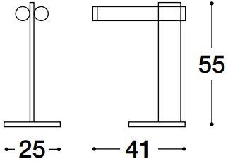 VOLPI Светодиодная настольная лампа Luigi volpi Lv-61008.t - Вид №1