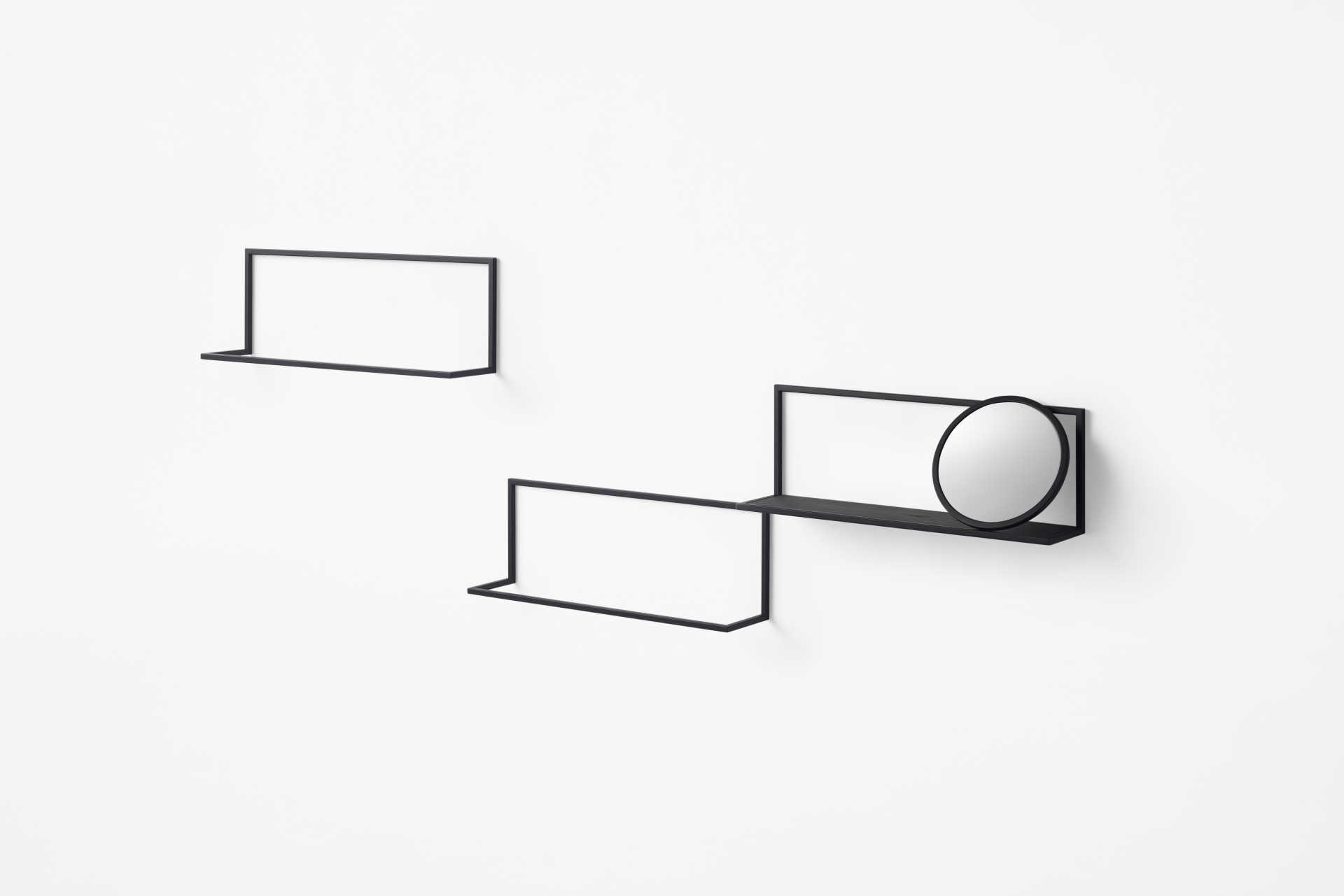 Каркас настенного зеркала маленькое с доской Stellar Works FR-M121-S Frame - Вид №12