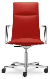 LD Seating Офисное кресло из ткани с 5 спицами с подлокотниками на колесиках Harmony modern 885-f37-n6