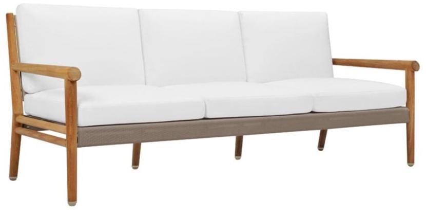 JANUS et Cie 3-местный садовый диван из тика Konos sun-id-1397246 - Вид №1