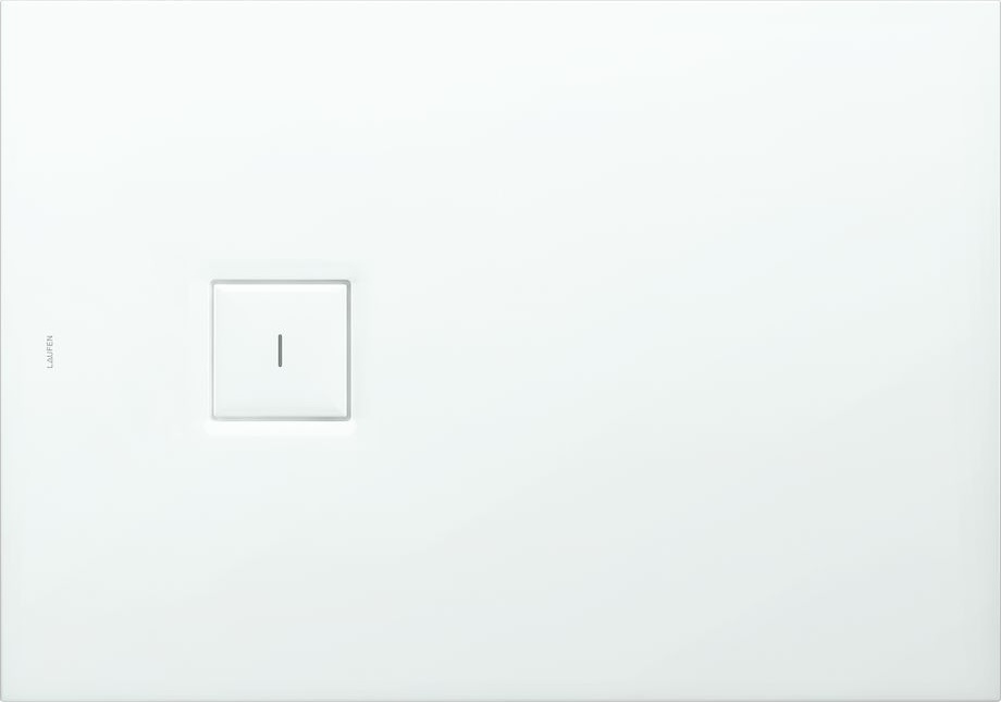 H2134410350001 Душевой поддон, материал Marbond, прямоугольный, слив сбоку LAUFEN PRO