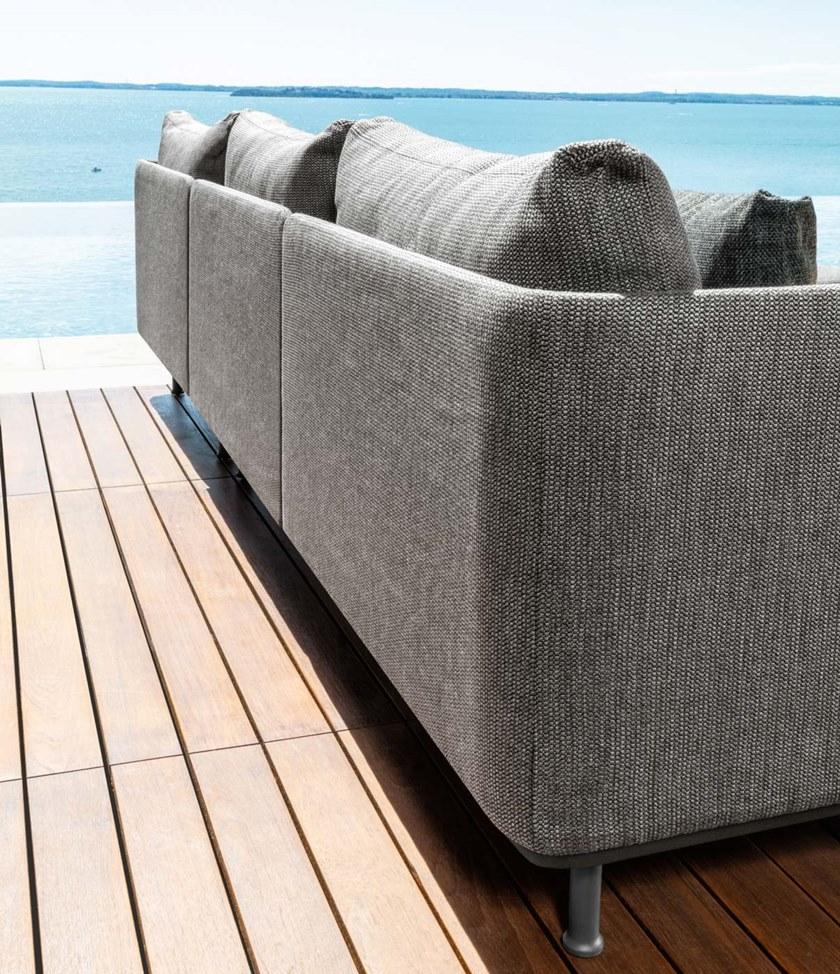 Talenti Модульный садовый диван из ткани с шезлонгом Slam sun-id-1481810 - Вид №5