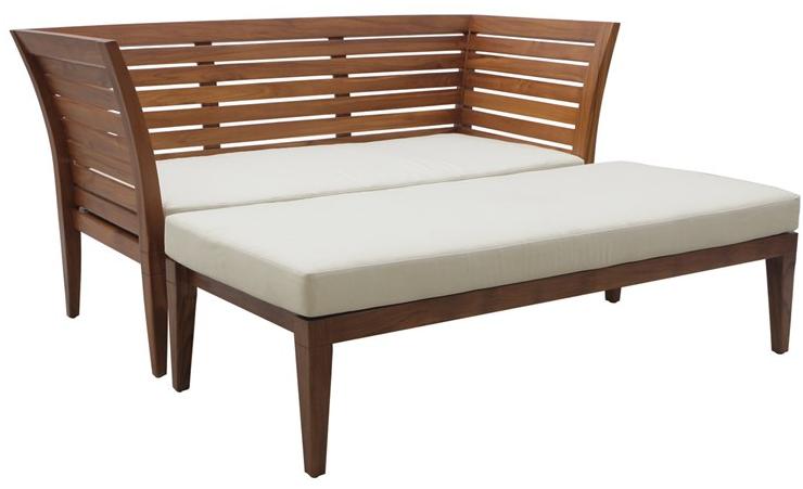 Il Giardino di Legno 3-местный садовый диван из дерева Georgetown 231 - Вид №2