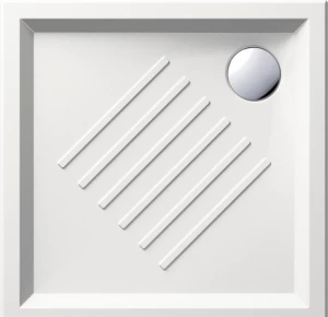 Поддон для душа 338611 GSICERAMICA H6 80x80