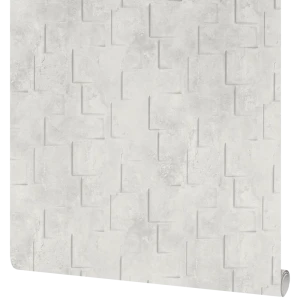 Обои флизелиновые Inspire Muro белые 1.06 м 193501 88571247 STLM-2100623