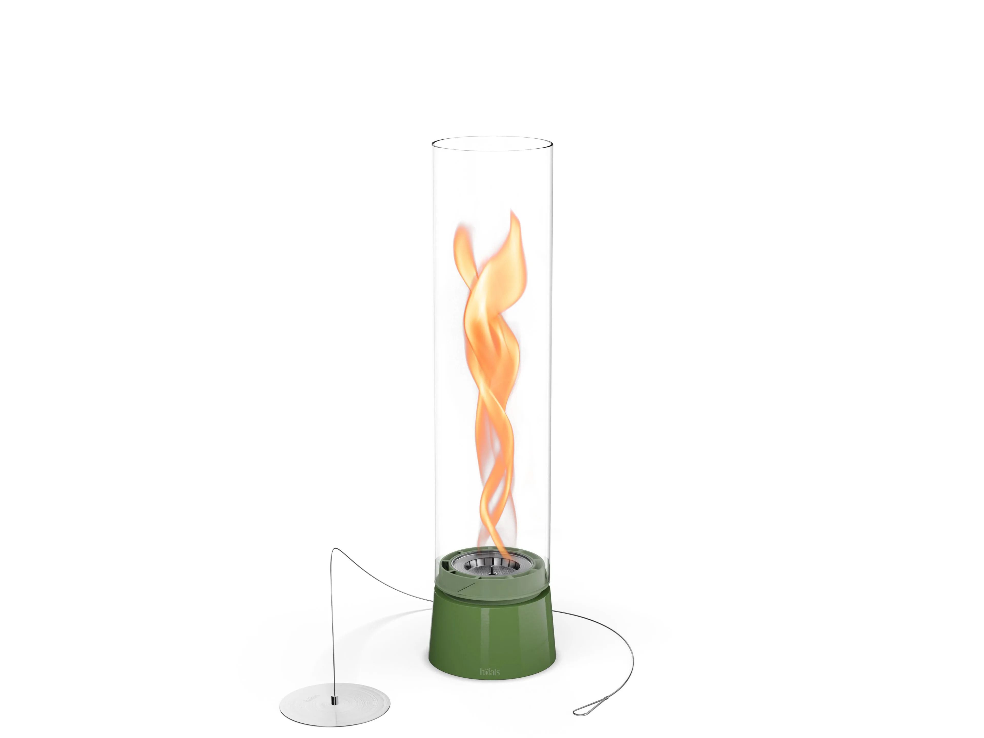 Отдельно стоящий камин из боросиликатного стекла на биоэтаноле höfats Spin ARCH-00112269 - Вид №8