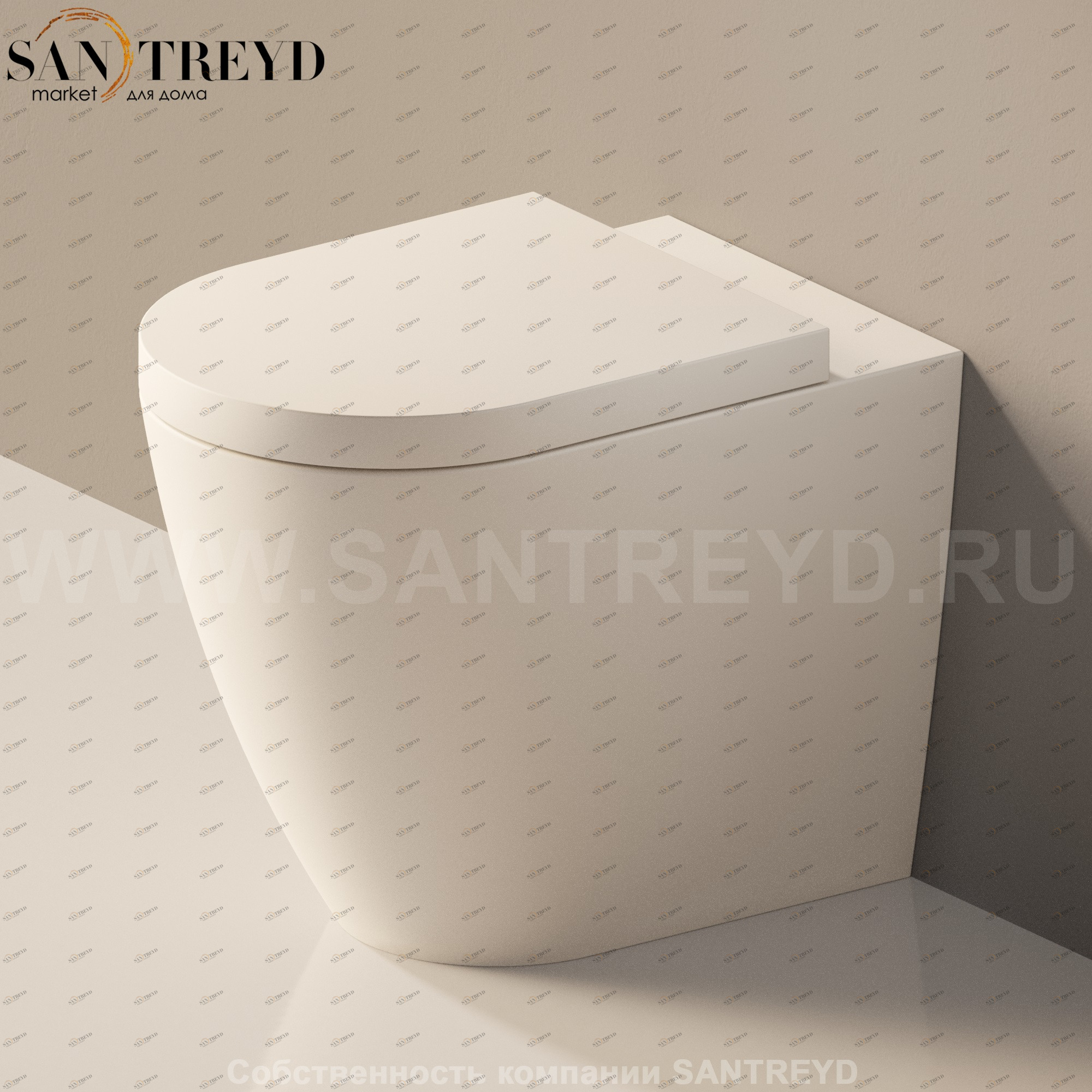 LK117G9003 Приставной унитаз напольный Белый Ceramica Flaminia Link Италия