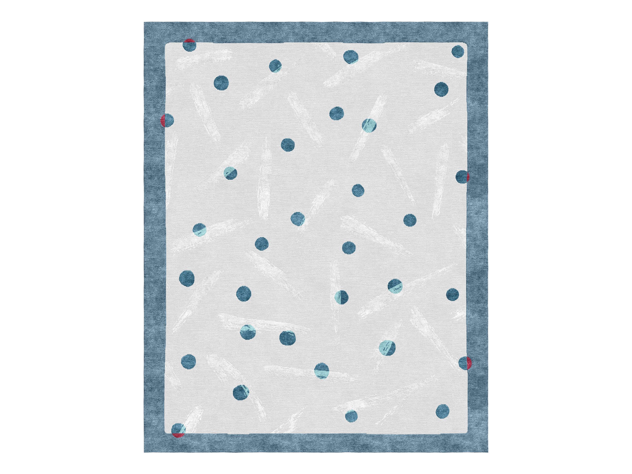 Прямоугольный ковер ручной работы Tapis Rouge Ludico Kids ARCH-00104712