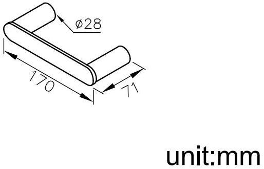 JUSTIME Держатель рулона Charming 6922-40-80cp - Вид №1