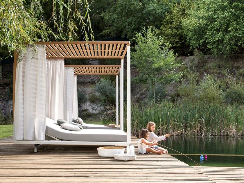 TRIBÙ Деревянная грядка с балдахином Pavilion sun-id-1479731 - Вид №1