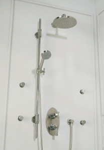 Подъемный стержень с ручным душем