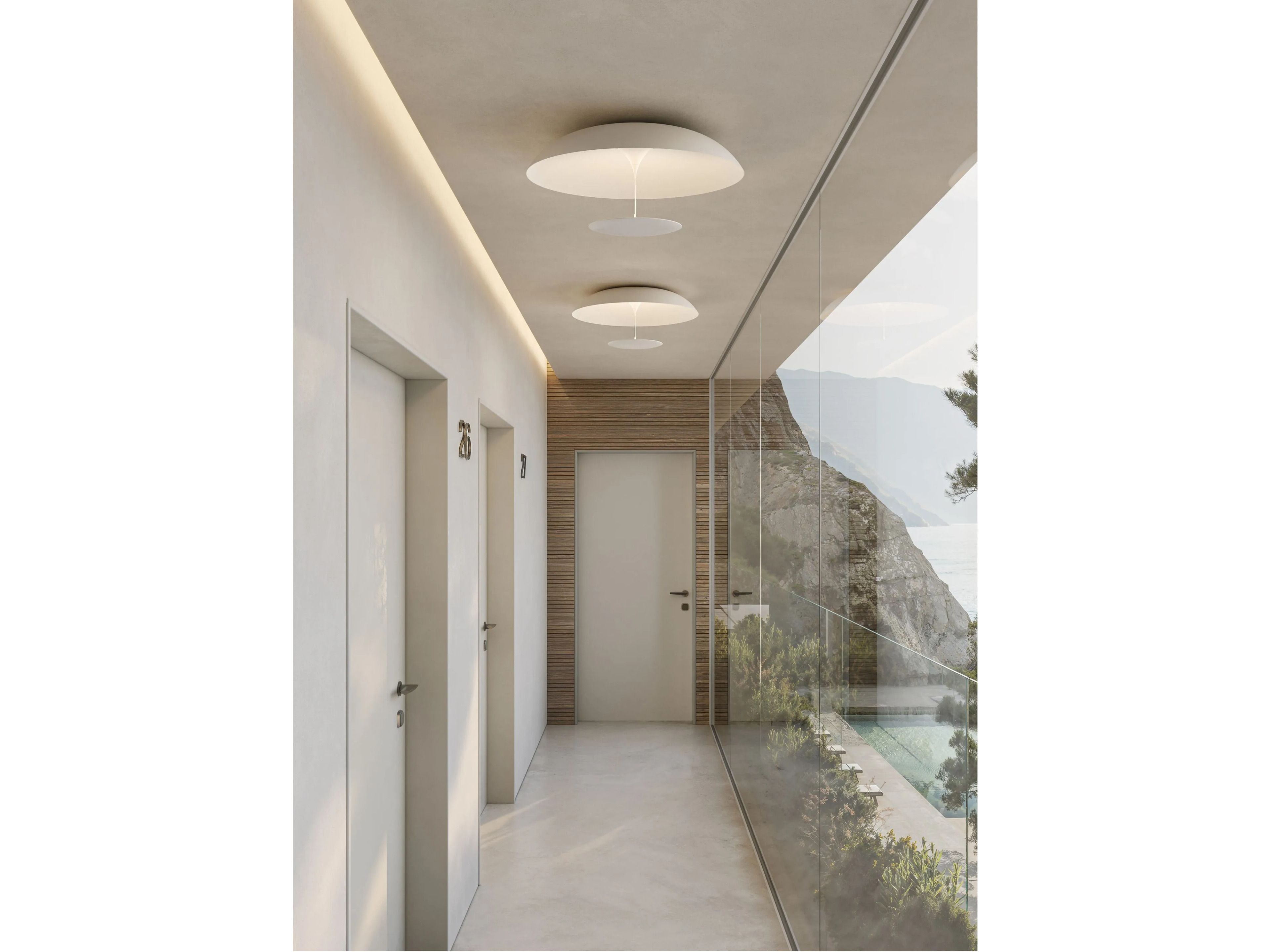 Алюминиевый светодиодный потолочный светильник Karman Blanco ARCH-00102011