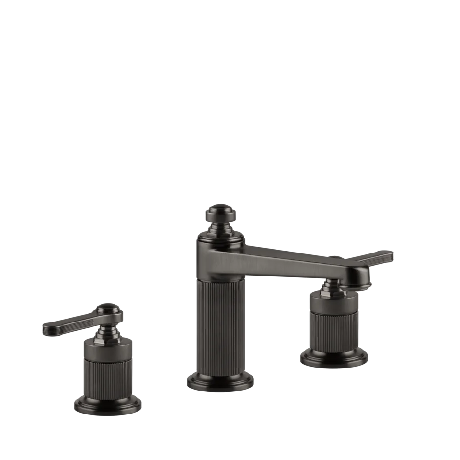 Группа умывальников 65014 707 Gessi Venti20 ЧЕРНЫЙ МЕТАЛЛ BR. PVD 65014707