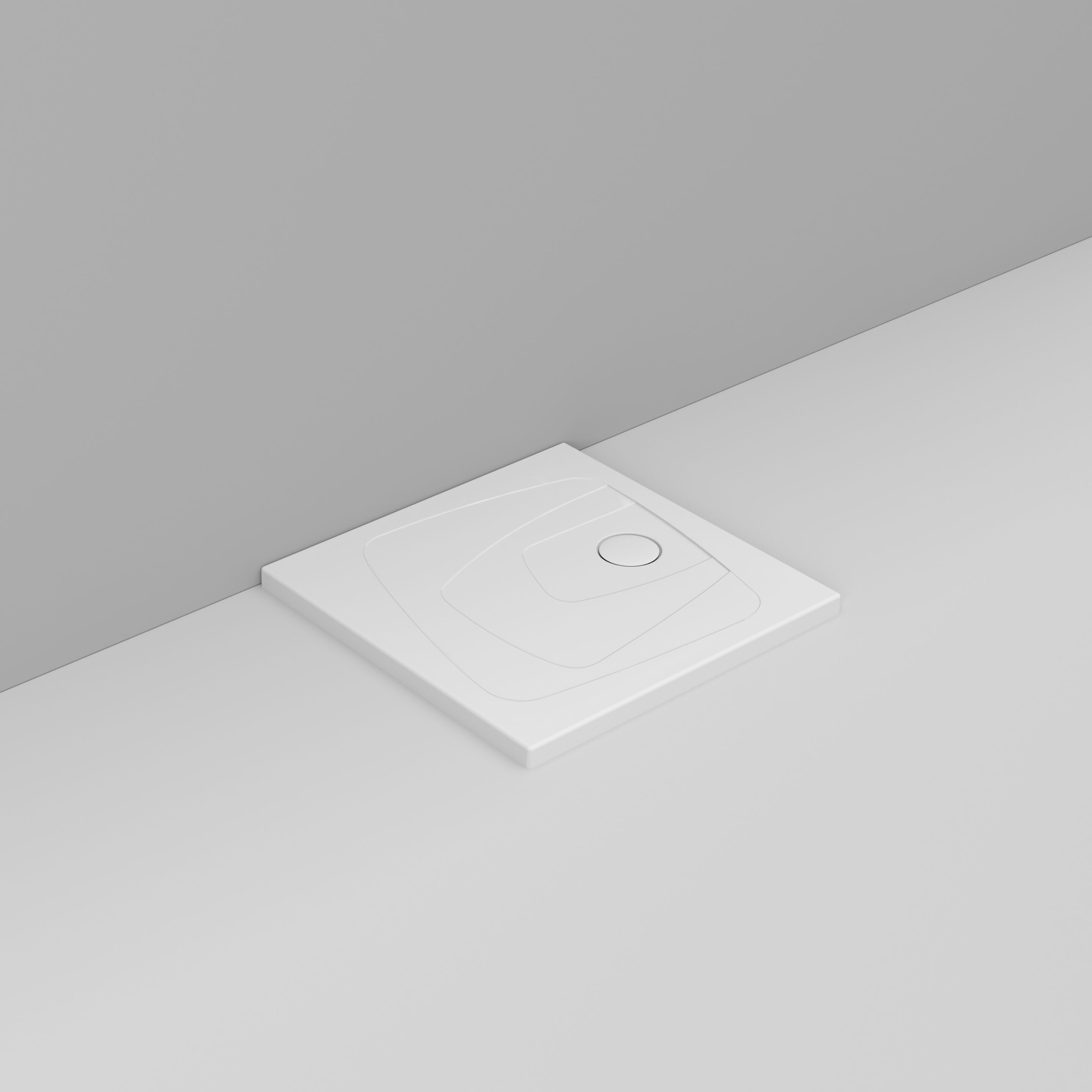 Керамический нескользящий квадратный поддон для душа Ceramica Dolomite за пределами ARCH-00056029 - Вид №11