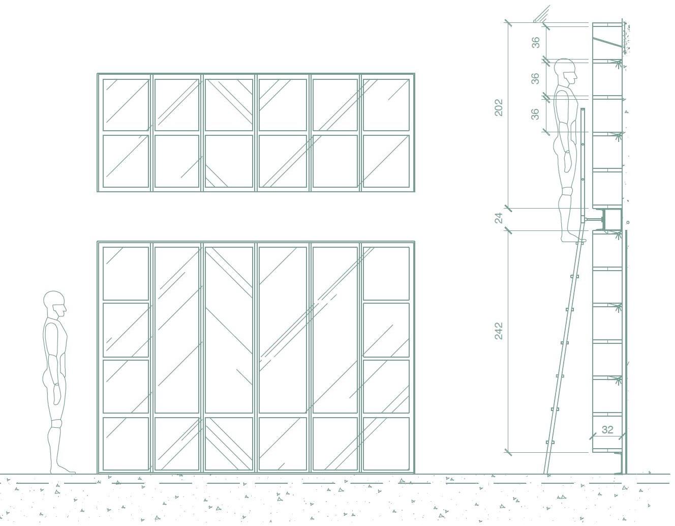 CP Parquet Открытый подвесной книжный шкаф из ореха Cp lab design sun-id-1411210 - Вид №5