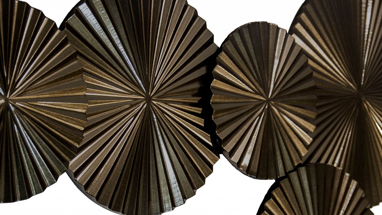 Панно декоративное настенное из дерева 130х85 см темно-коричневое Browni-5 EVENHOME  00-3878799 Коричневый  - Вид №3