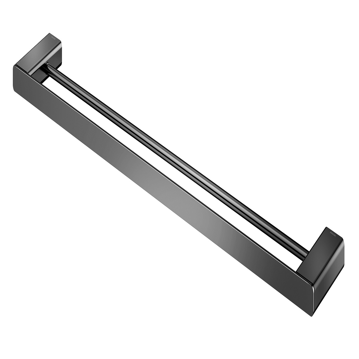 01013748 Плоская двойная полированная медная вешалка для полотенец Docol DOCOLFLAT 