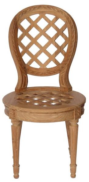 ASTELLO Садовый стул из тика Bouton d’or sun-id-1496622 - Вид №1