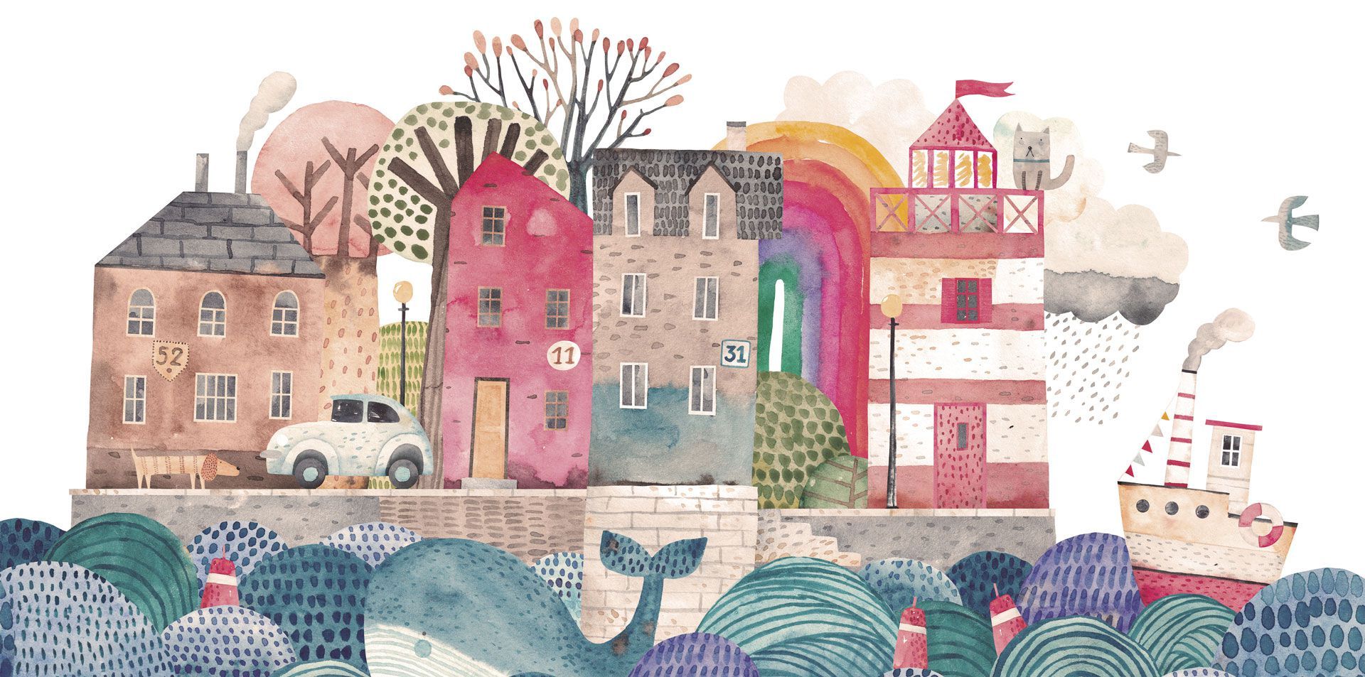 Панорамные обои для детей Rimura 2025 ARCH-00103633 - Вид №1